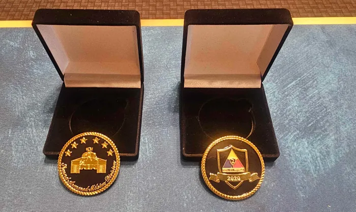 CustomRibbonsNow.Com - Soft Enamel Challenge Coin