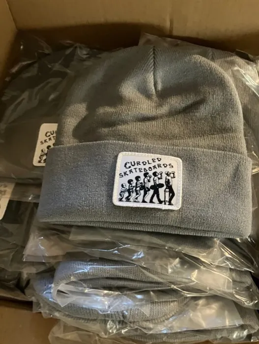 CustomRibbonsNow.Com - Custom Classic Polyester Cotton Beanies