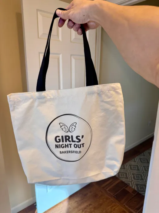 CustomRibbonsNow.Com - Custom Natural Cotton Tote Bag