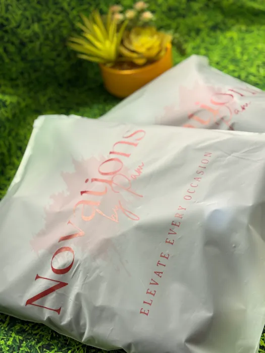 CustomRibbonsNow.Com - Zipper Frosted Bag