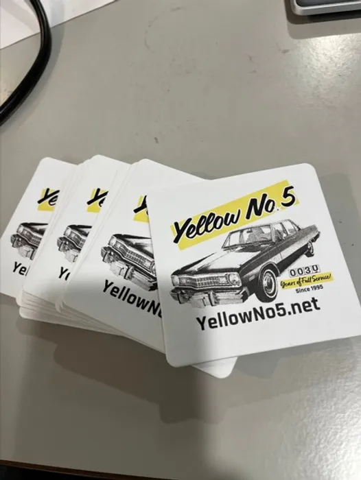 CustomRibbonsNow.Com - Paper Coasters