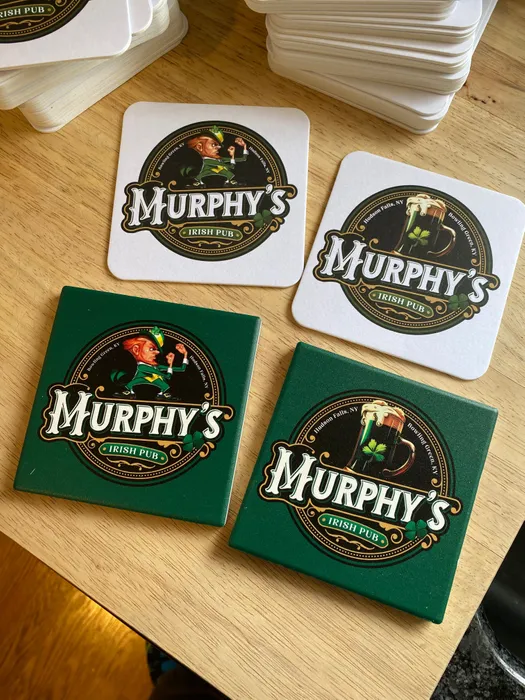 CustomRibbonsNow.Com - Pulpboard Coasters
