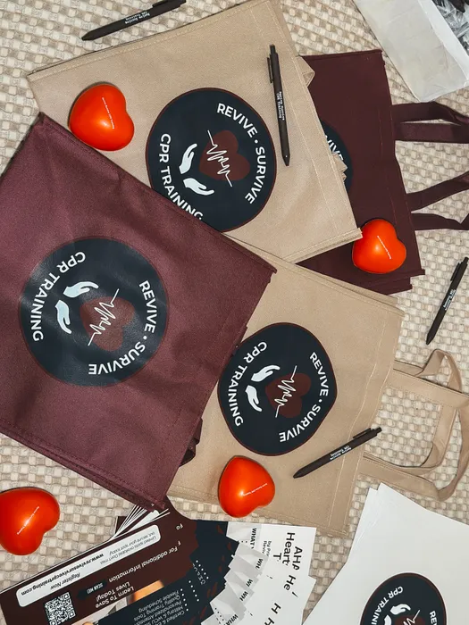 CustomRibbonsNow.Com - Custom Small Grocery Tote Bag