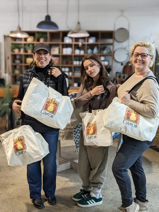 CustomRibbonsNow.Com - Custom Natural Cotton Tote Bag