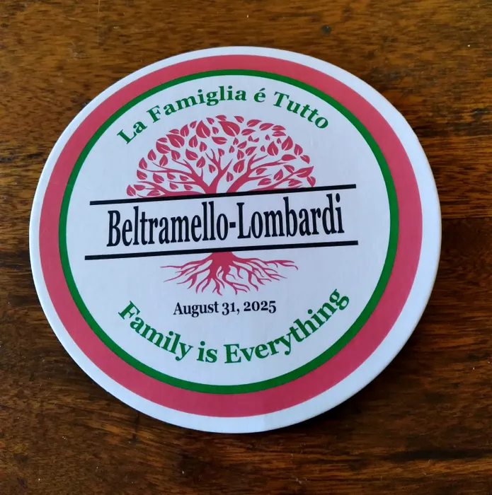 CustomRibbonsNow.Com - Pulpboard Coasters