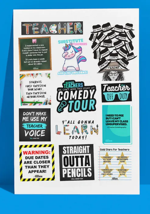 CustomRibbonsNow.Com - Stickers Sheets