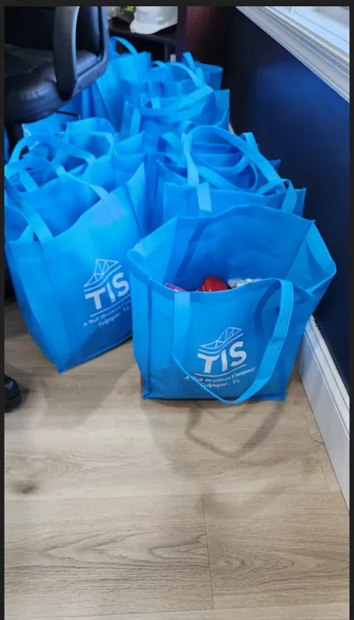 CustomRibbonsNow.Com - Custom Reusable Grocery Tote Bag