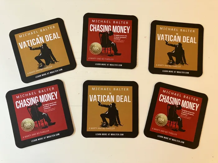 CustomRibbonsNow.Com - Pulpboard Coasters