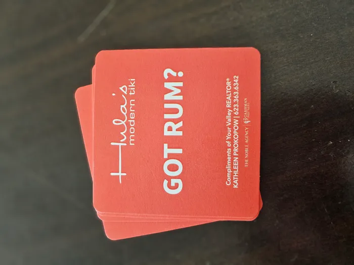 CustomRibbonsNow.Com - Pulpboard Coasters