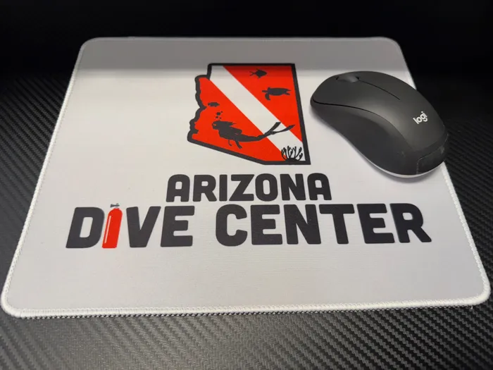 CustomRibbonsNow.Com - Custom Printed Rectangular Mouse Pad