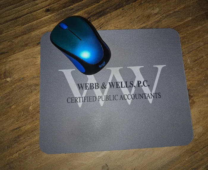 CustomRibbonsNow.Com - Custom Printed Rectangular Mouse Pad