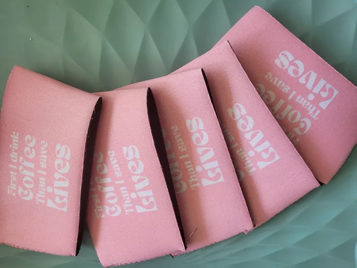 CustomRibbonsNow.Com - Coffee Sleeve