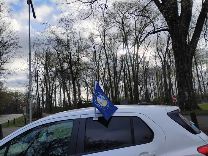 CustomRibbonsNow.Com - Car Flag