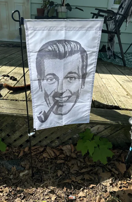 CustomRibbonsNow.Com - Garden Flag