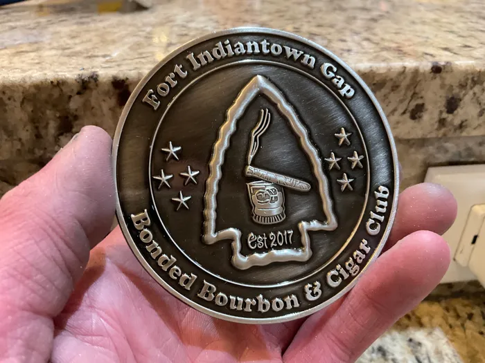 CustomRibbonsNow.Com - 3D Challenge Coin