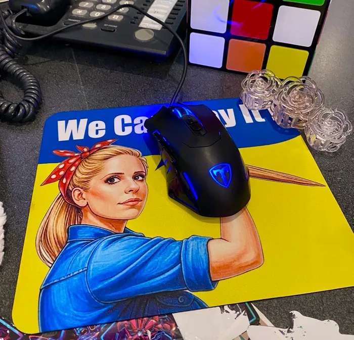 CustomRibbonsNow.Com - Custom Printed Rectangular Mouse Pad