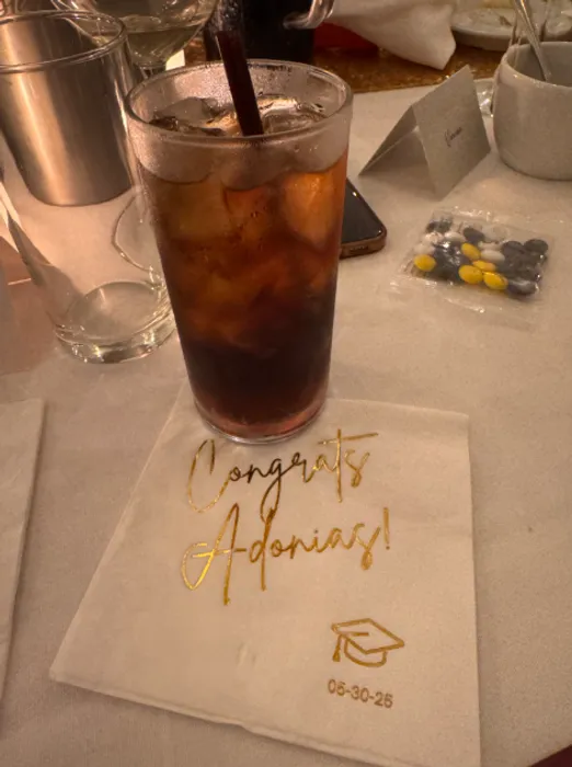 CustomRibbonsNow.Com - Custom Foil Stamped Beverage Napkin