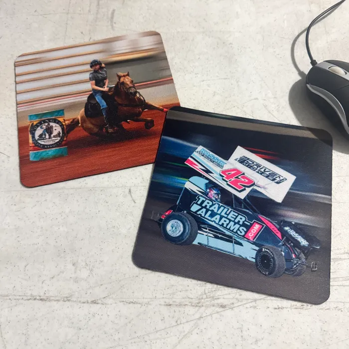 CustomRibbonsNow.Com - Custom Square Mouse Pad