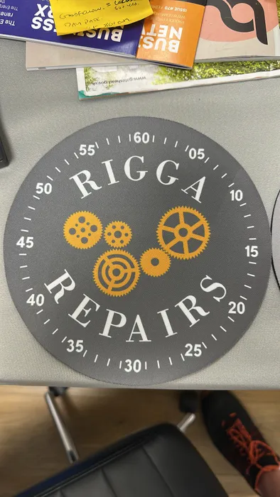 CustomRibbonsNow.Com - Custom Round Mouse Pad