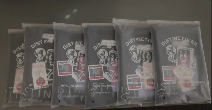 CustomRibbonsNow.Com - Zipper Frosted Bag