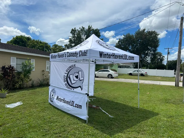 CustomRibbonsNow.Com - Custom Outdoor Canopy Tents 10ft X 10ft