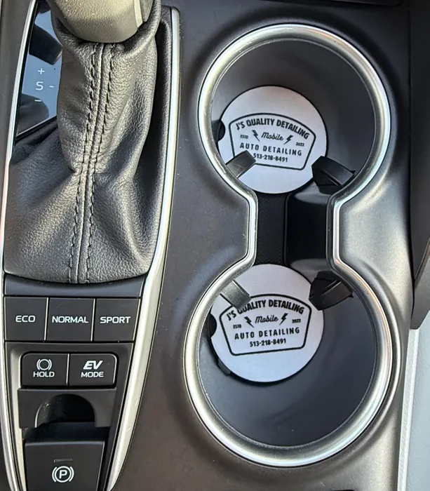 CustomRibbonsNow.Com - Car Coaster