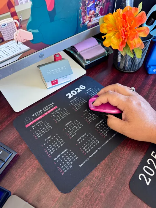 CustomRibbonsNow.Com - Custom Printed Rectangular Mouse Pad