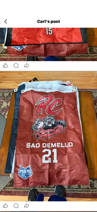 CustomRibbonsNow.Com - Rectangle Flag