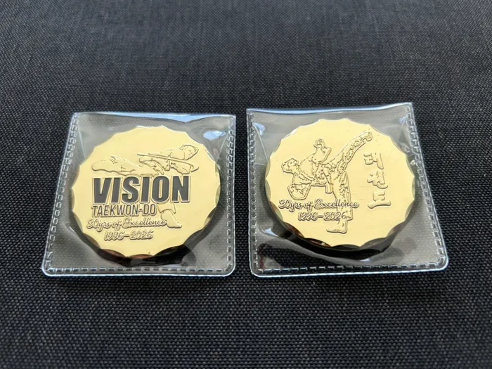 CustomRibbonsNow.Com - Soft Enamel Challenge Coins