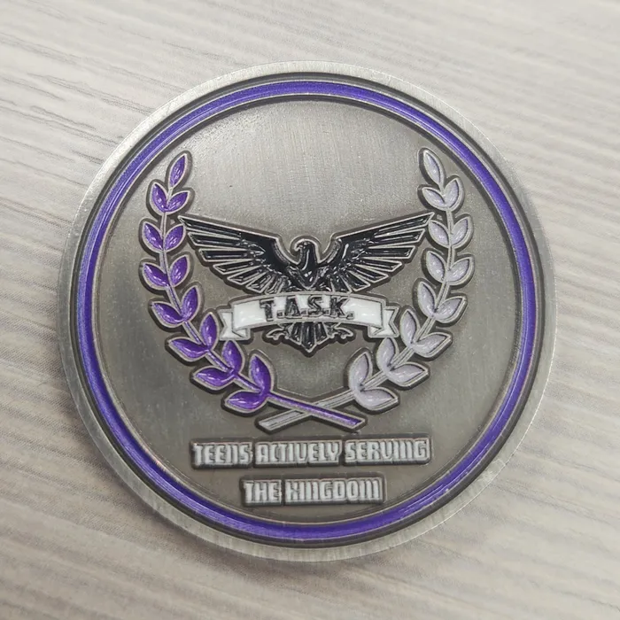 CustomRibbonsNow.Com - Soft Enamel Challenge Coins