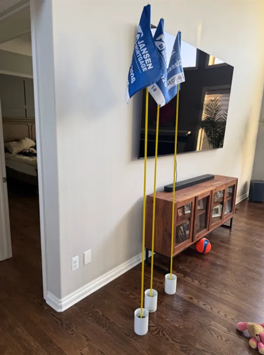CustomRibbonsNow.Com - Golf Flag