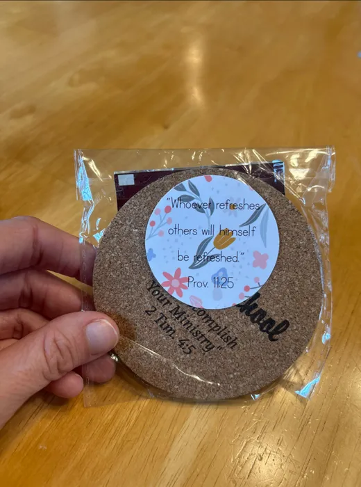 CustomRibbonsNow.Com - Cork Coasters