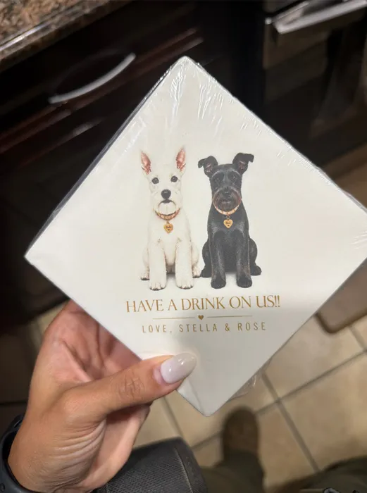 CustomRibbonsNow.Com - Custom Paper Beverage Napkin