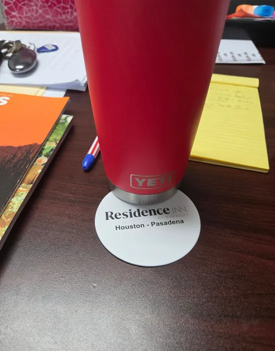 CustomRibbonsNow.Com - Pulpboard Coasters