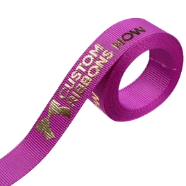 Grosgrain Ribbon - Custom Ribbons Now