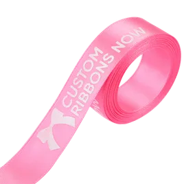 Double Face Satin Ribbon - Custom Ribbons Now