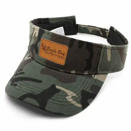 Unisex Polyester Camouflage Visor - Custom Ribbons Now
