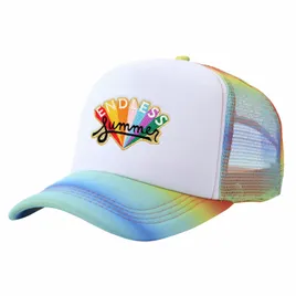 Air Vent Two Toned Mesh Cap - Custom Ribbons Now
