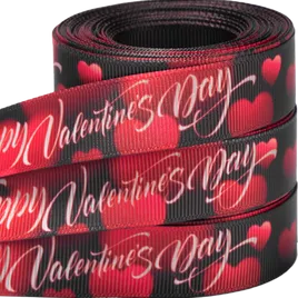 Heat Transferred Grosgrain Ribbon - Custom Ribbons Now