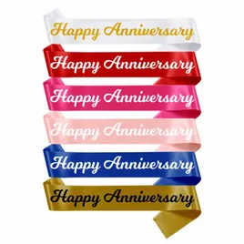 Hot Stamping Sash - Custom Ribbons Now