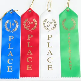 Award Ribbon - Custom Ribbons Now