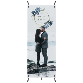 Adjustable X Banner Stands - Custom Ribbons Now