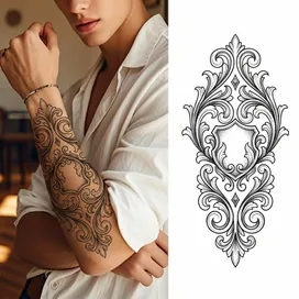 Arm Tattoos - Custom Ribbons Now
