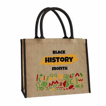 Jute Tote Bags - Custom Ribbons Now