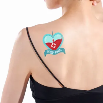 Temporary Tattoos - Custom Ribbons Now