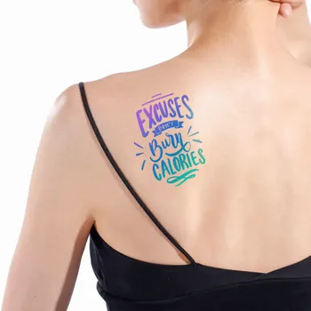 Temporary Tattoos - Custom Ribbons Now