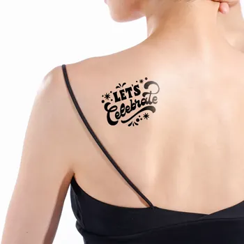 Temporary Tattoos - Custom Ribbons Now
