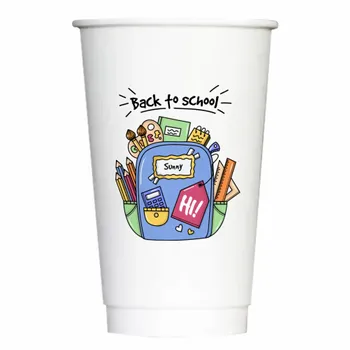 Hot Drink Cups - Custom Ribbons Now
