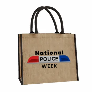 Jute Tote Bags - Custom Ribbons Now