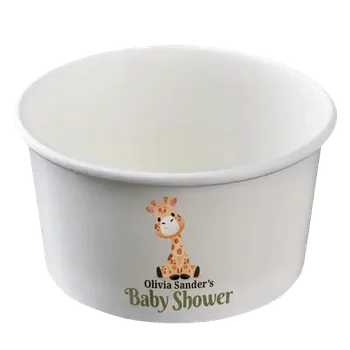 Frozen Dessert Cups - Custom Ribbons Now